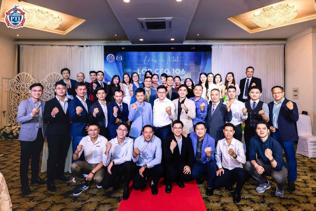 Học viên chương trình đào tạo CEO PTI