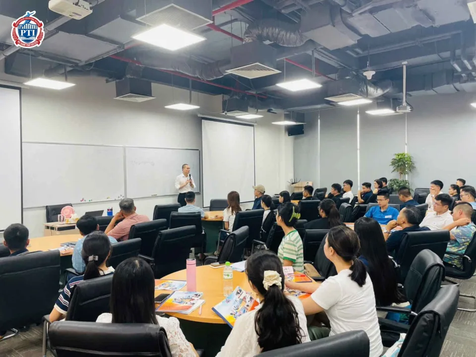 Hình ảnh đào tạo tại PTI